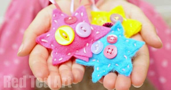 Sewing Projects for Kids - Red Ted Art - Kids Crafts